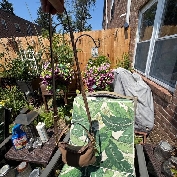 Vintage Coach Brooke Pleated Leather Crossbody Bag E0973-43112 - Picture 2 of 9